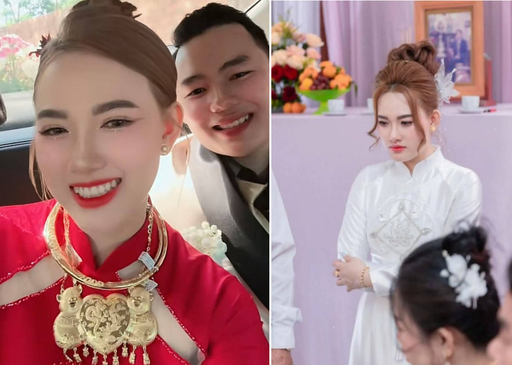 Cô dâu nứng không chịu được