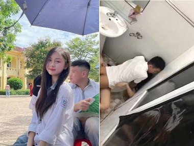 Học sinh bú cu điêu luyện như ăn kem