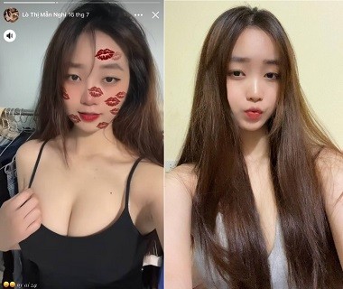 Tiktoker Lò Thị Mận Nghi khoe bím trước 500 anh em