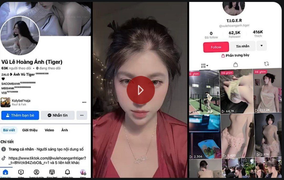 Video sex Vũ Lê Hoàng Anh TikToker mới